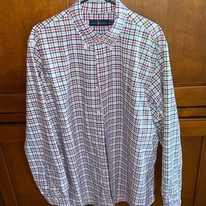 Mens Ralph Lauren Button down dress shirt. Size XXL